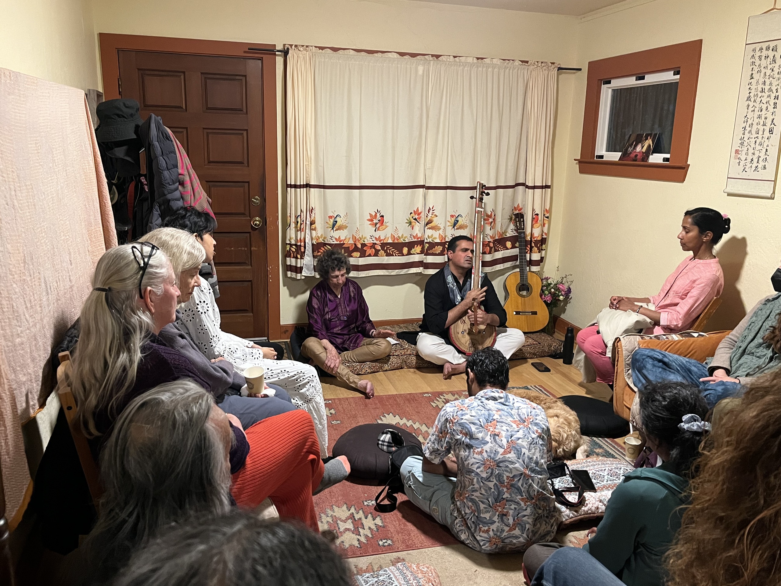 Small listening and teaching circle